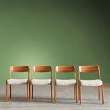 4 chaises années 70