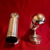 Pair of spotlights, wall lights, "Phillips" Dutch manufacture, from the 70s
