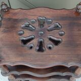 Old sheet shelf cabinet