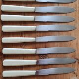 Set of 12 Bakelite knives