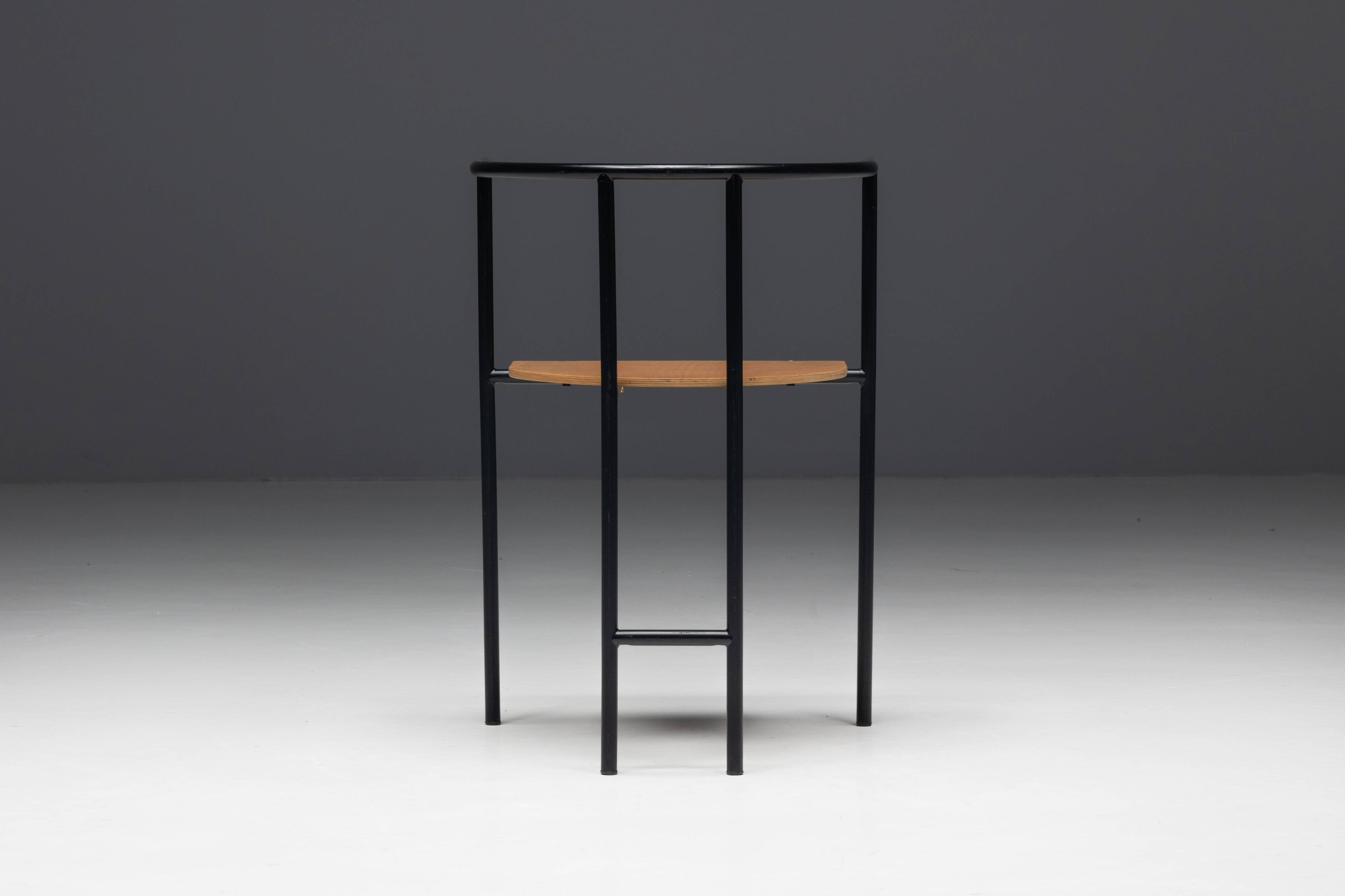 Postmodern "Tokyo" Armchairs by Rodney Kinsman for Bieffeplast, Italy, 1980s