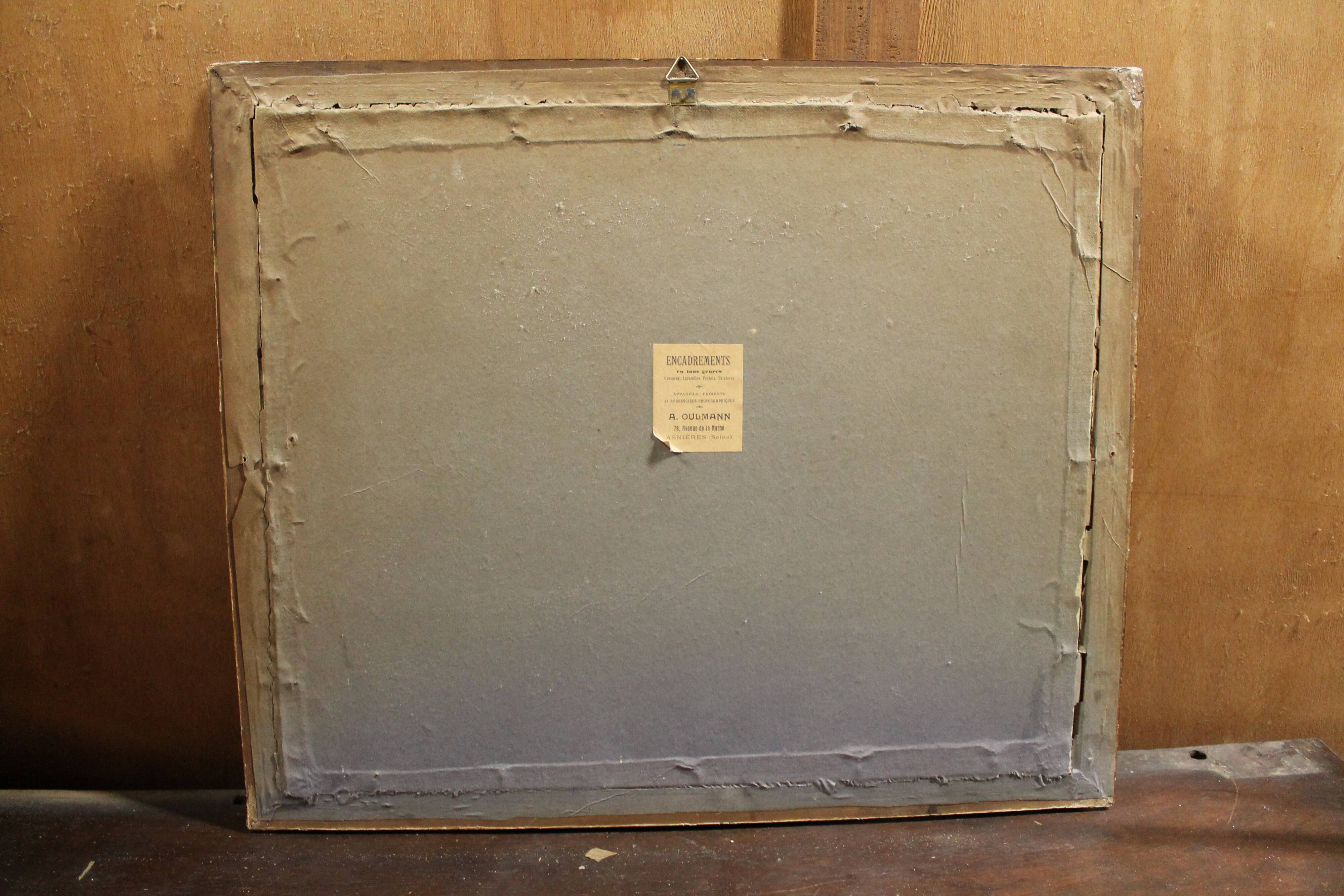 Old signed drill table