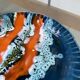 Vallauris ceramic blue plate