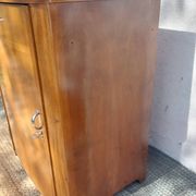 small wooden piece of furniture, vintage