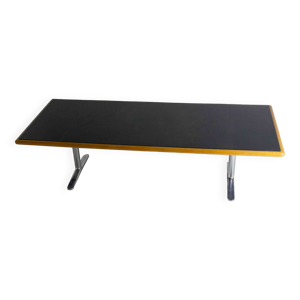 Grand bureau en cuir - knoll