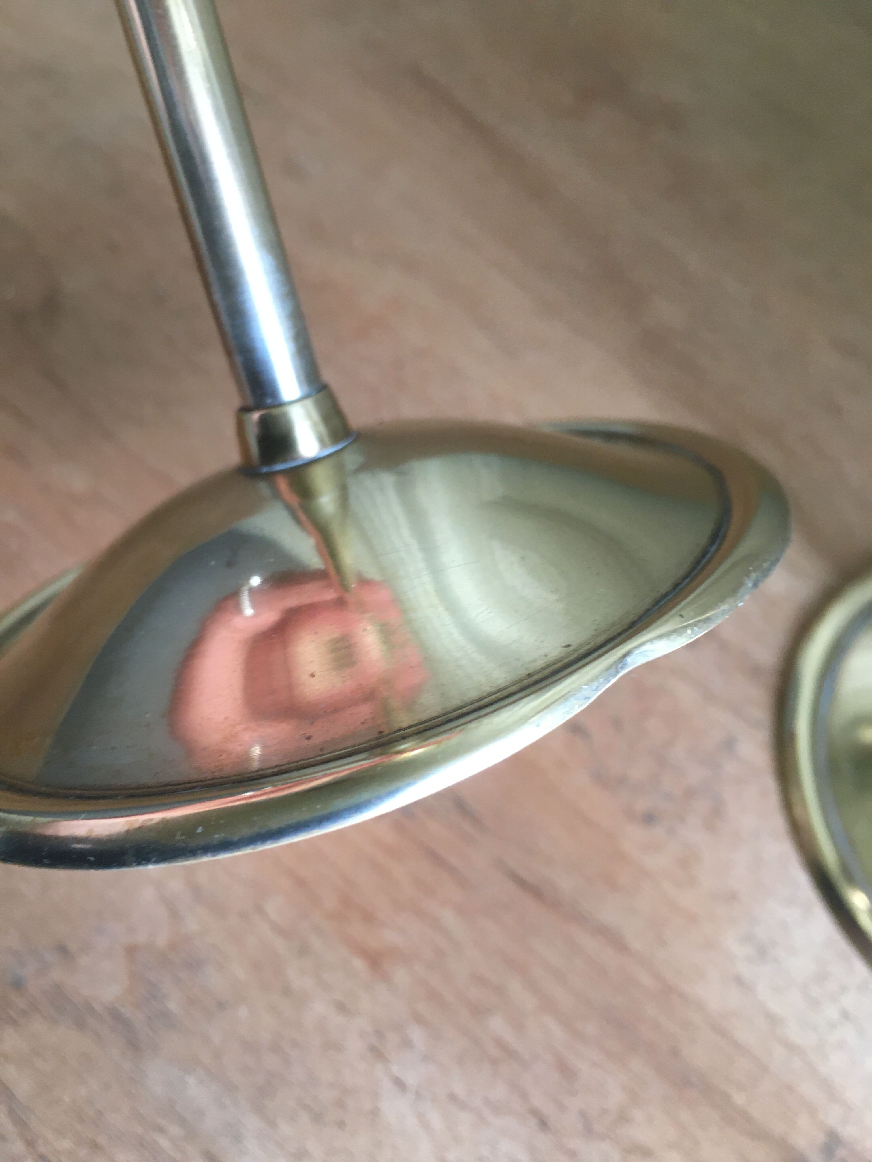 Vintage gold tableware