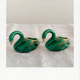 Ceramic swan salt and pepper shaker