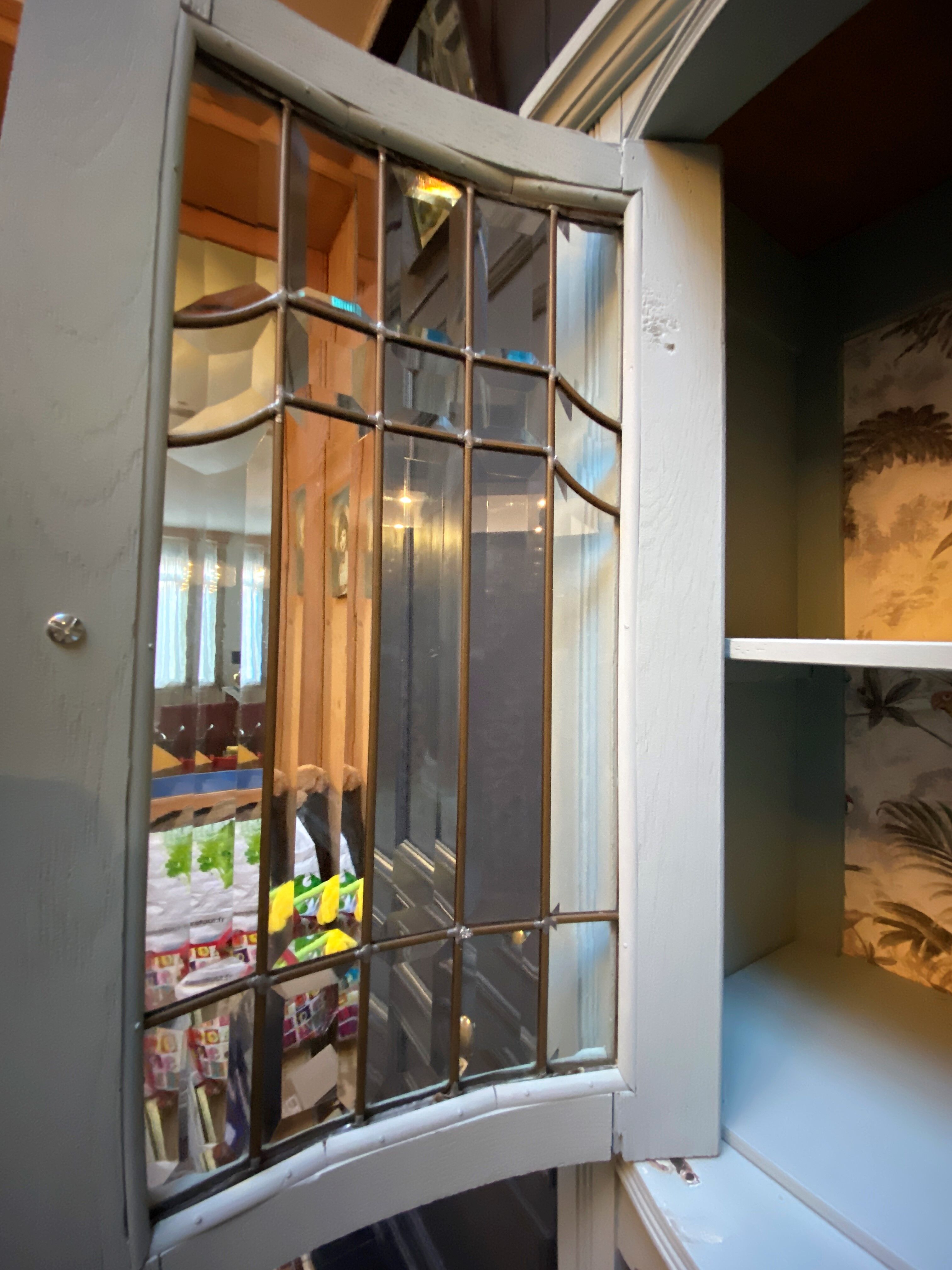 Two-body buffet cupboard