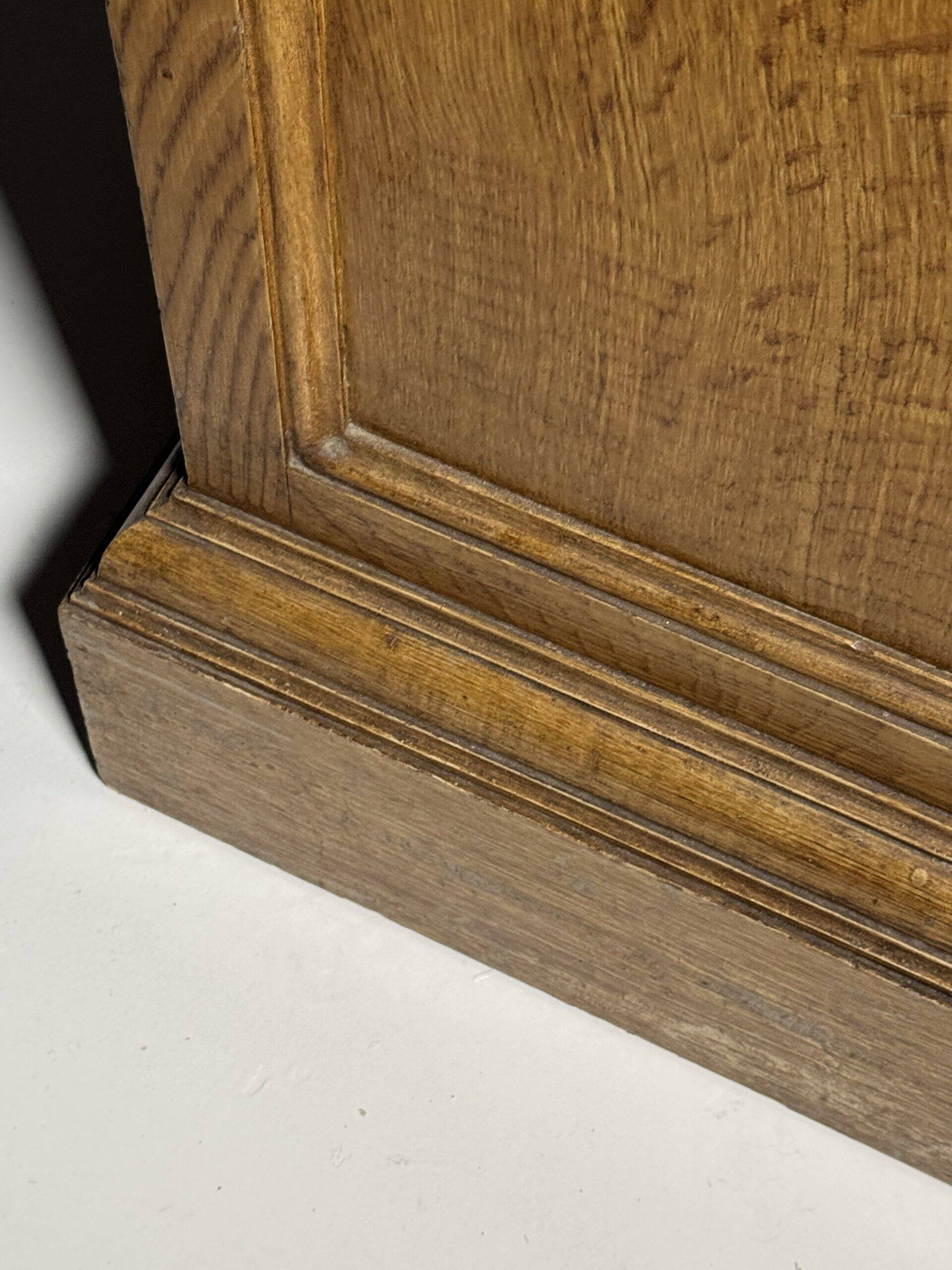 Classic wooden pedestal 20th century