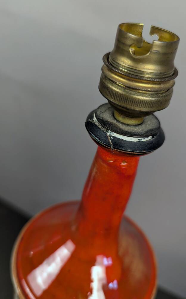 Gilbert Portanier (1926-2023) Large bottle or lamp base