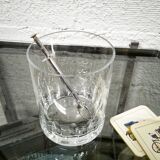 Large crystal ice bucket