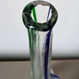 Soliflore vase in Murano sommerso glass. Archimedes Seguso. 1960/1970