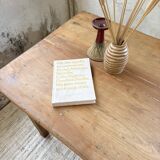 Table de ferme en cerisier