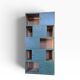 Vintage blue-green sliding door furniture kewlox