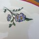 Plat vintage 1960 Gien modèle Strasbourg