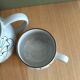 Teapot set and vintage pierrot cup