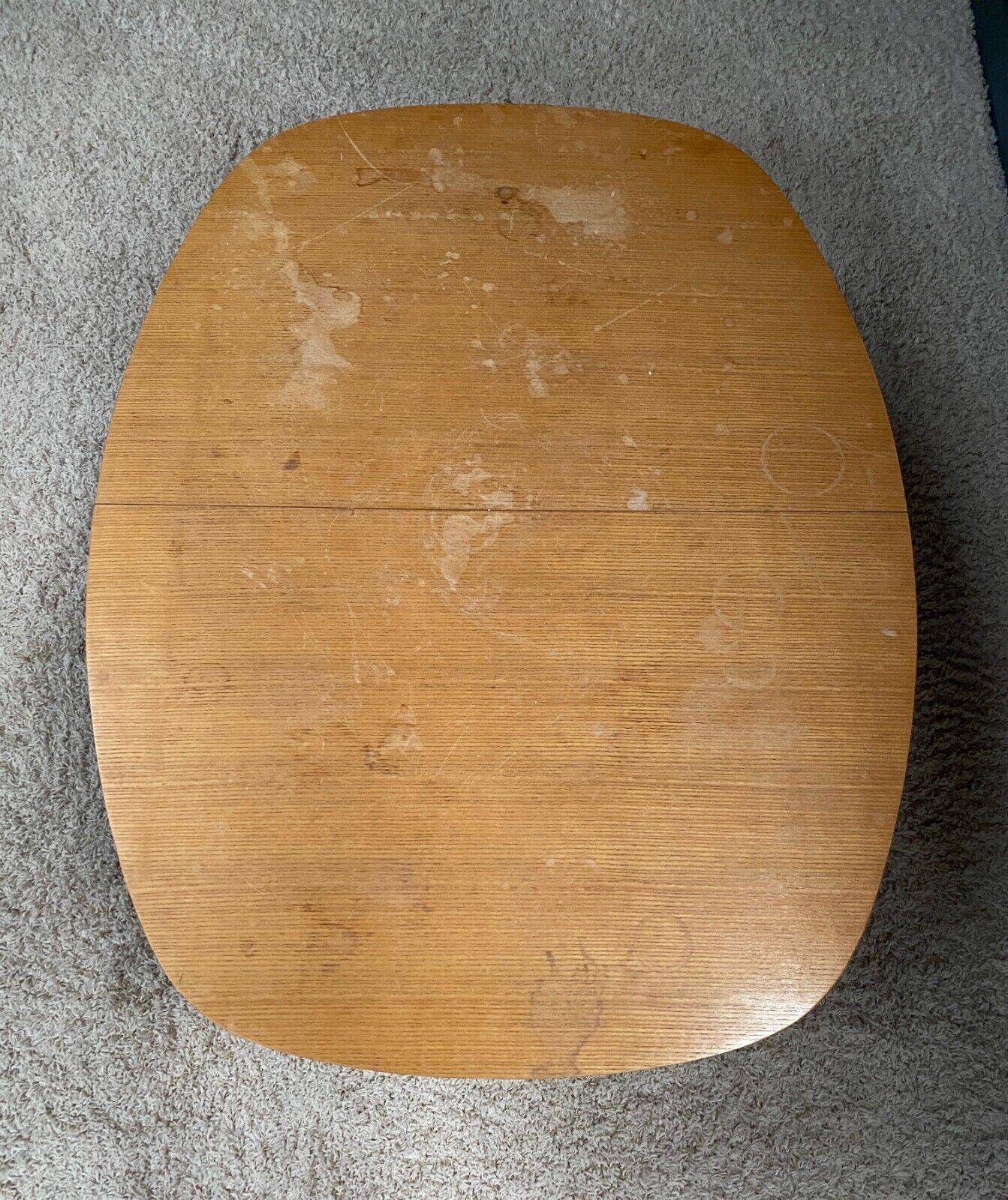 Scandinavian transformable coffee table by Smorrebrod tubular base