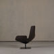 Fjord lounge chair and pouf by Patricia Urquiola for Moroso, Italy 2000s