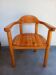 Danish pine chair from the 1980s