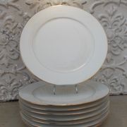8 presentation plates or serving dishes Limoges porcelain