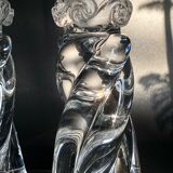 Pair of candlesticks Baccarat Aladin model