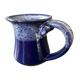 Small enamelled earthenware milk jug