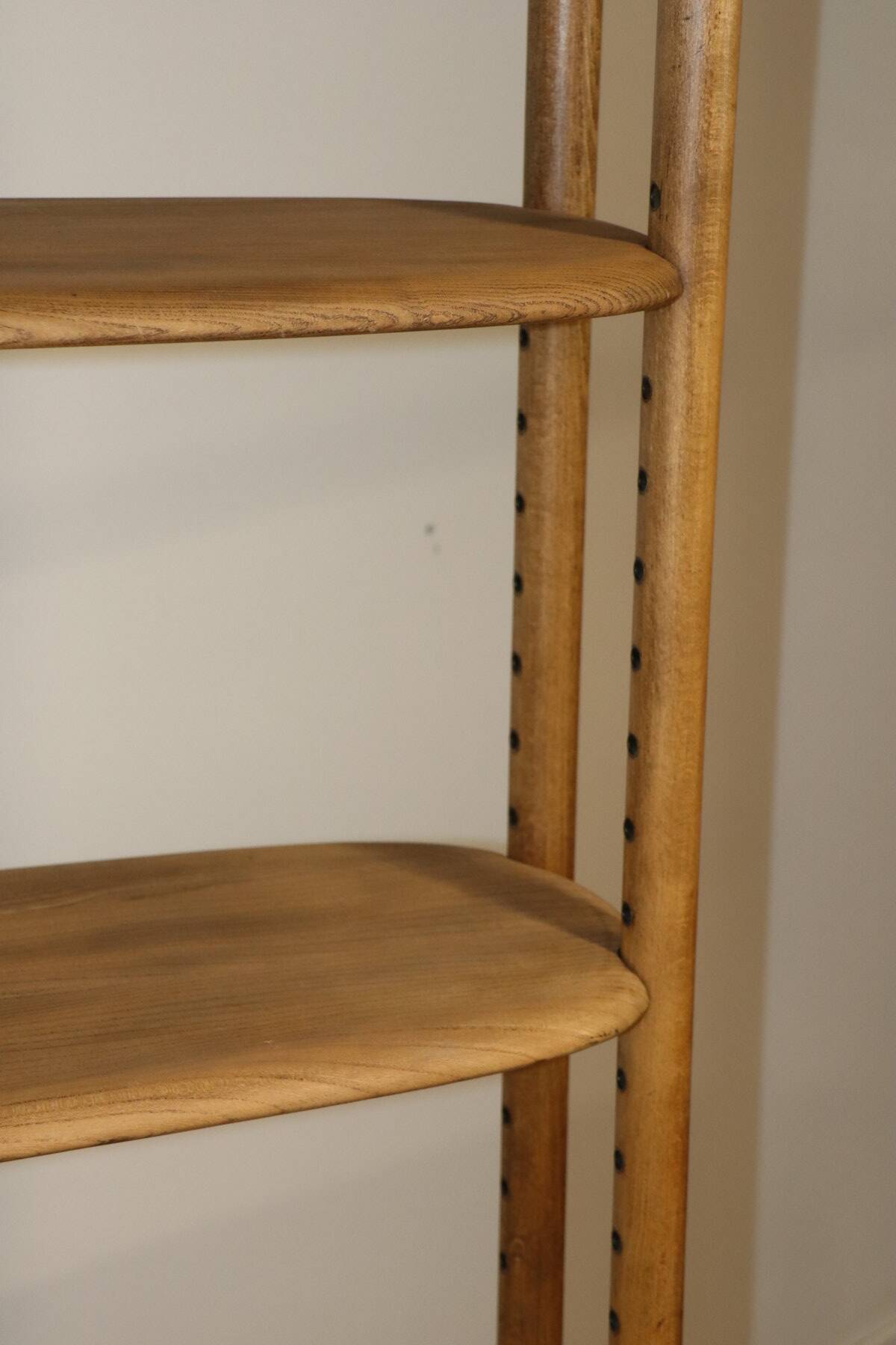 Vintage Ercol wooden bookcase, 1960