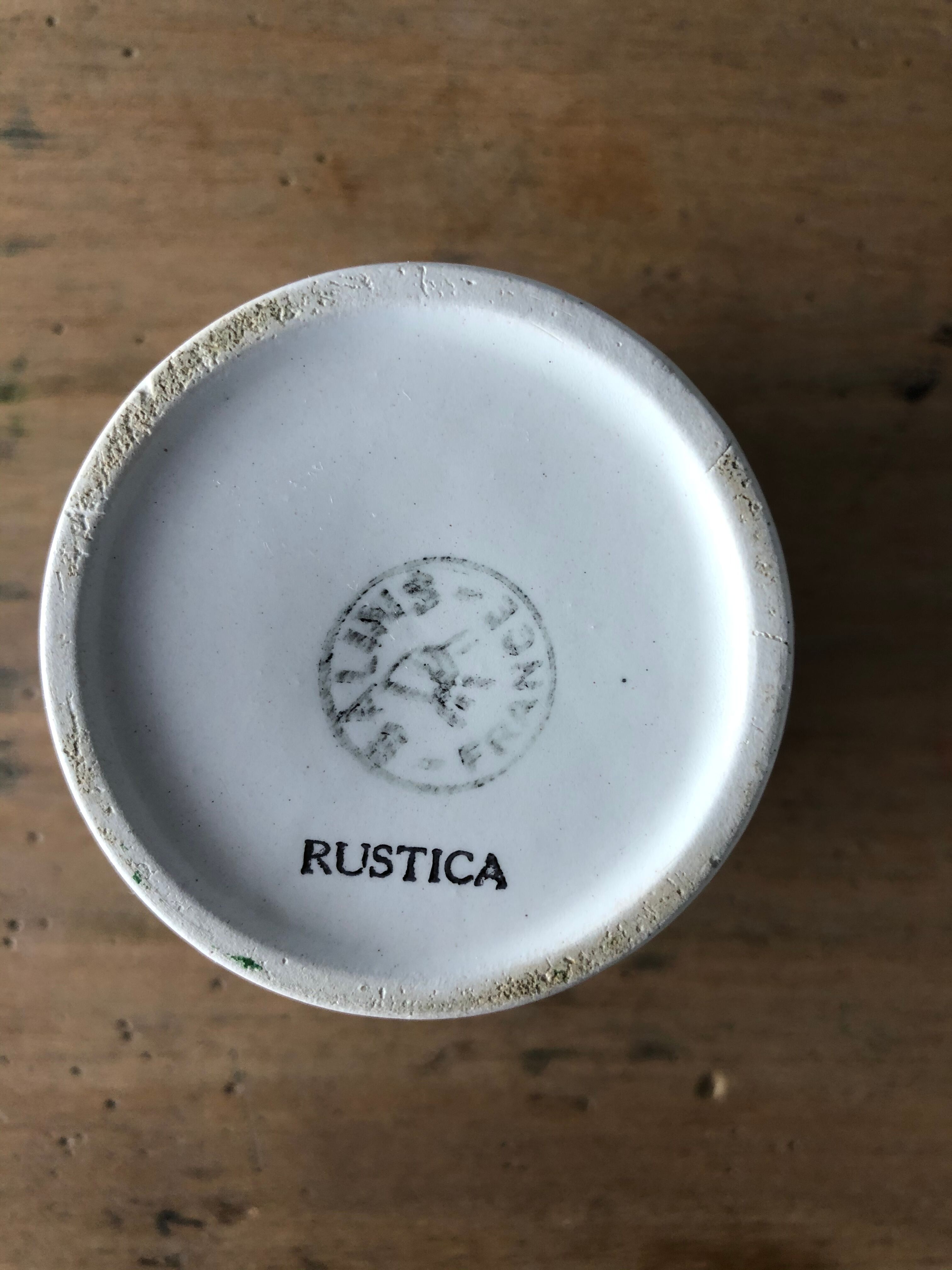 Set of 4 spice pots in earthenware