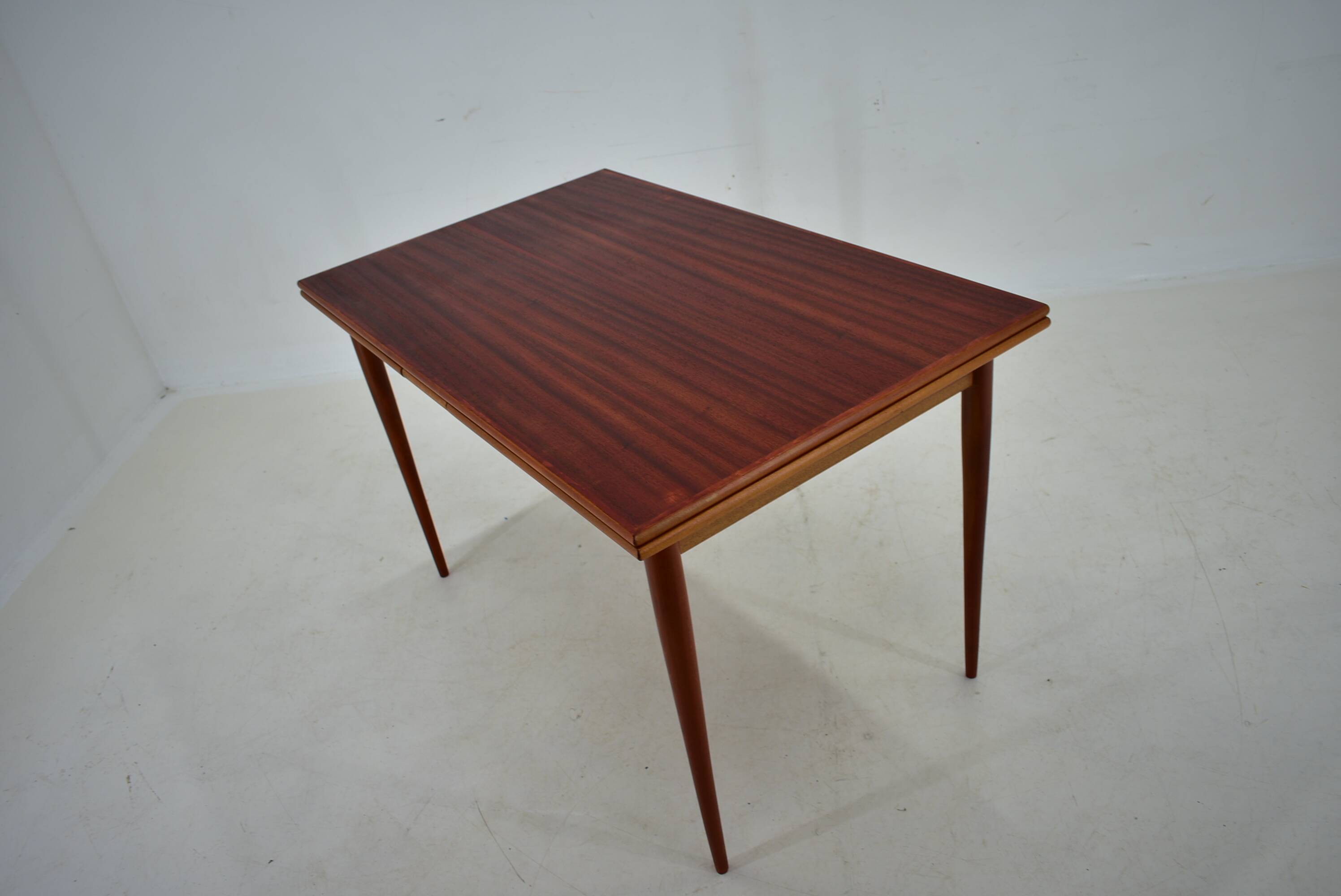 1960s Mahogany Dining Table, Czechoslovakia