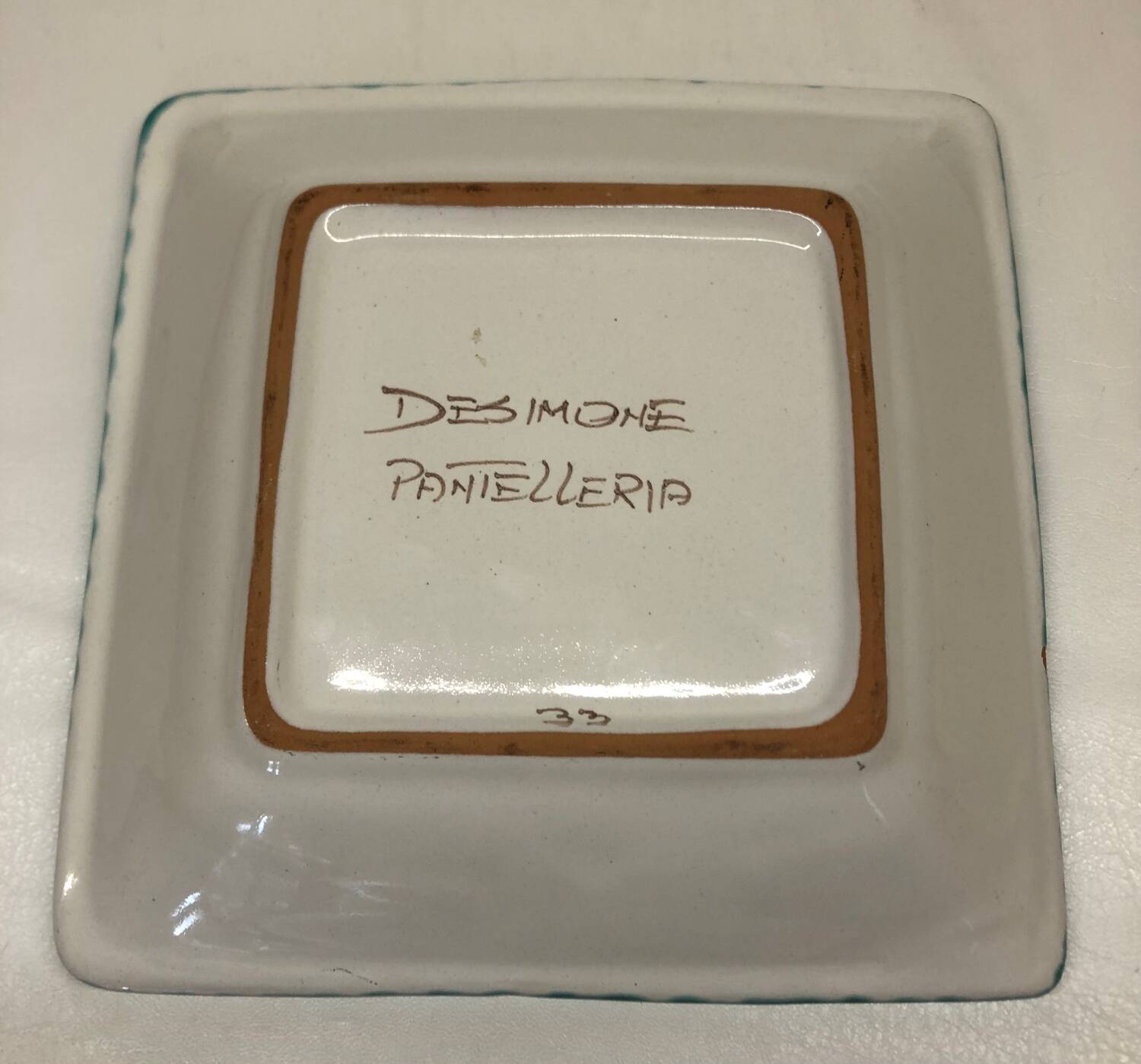 Italian ceramic dish by De Simone