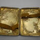 solid silver cigarette case vermeil nineteenth sterling silver cigarette case
