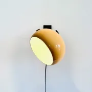 Sphere Rotating Wall Lamp By Dijkstra, The Netherlands, 1970S