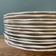 Series of 12 Sarreguemines France soup plates, Agreste collection