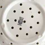 Earthenware drainer plate Digoin Sarreguemines