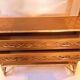 Vintage rattan shelf