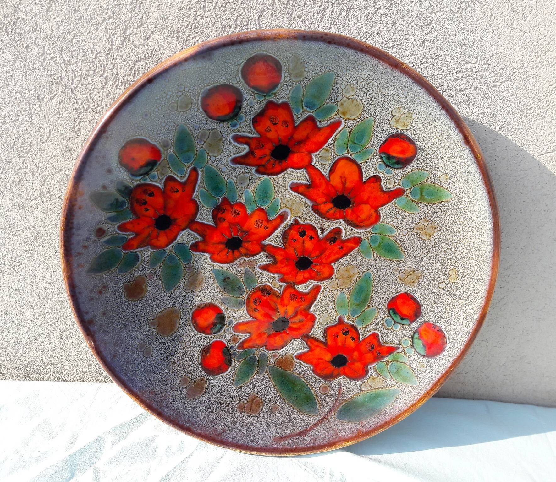 Large Vallauris dish