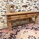 Nice vintage low wooden furniture.