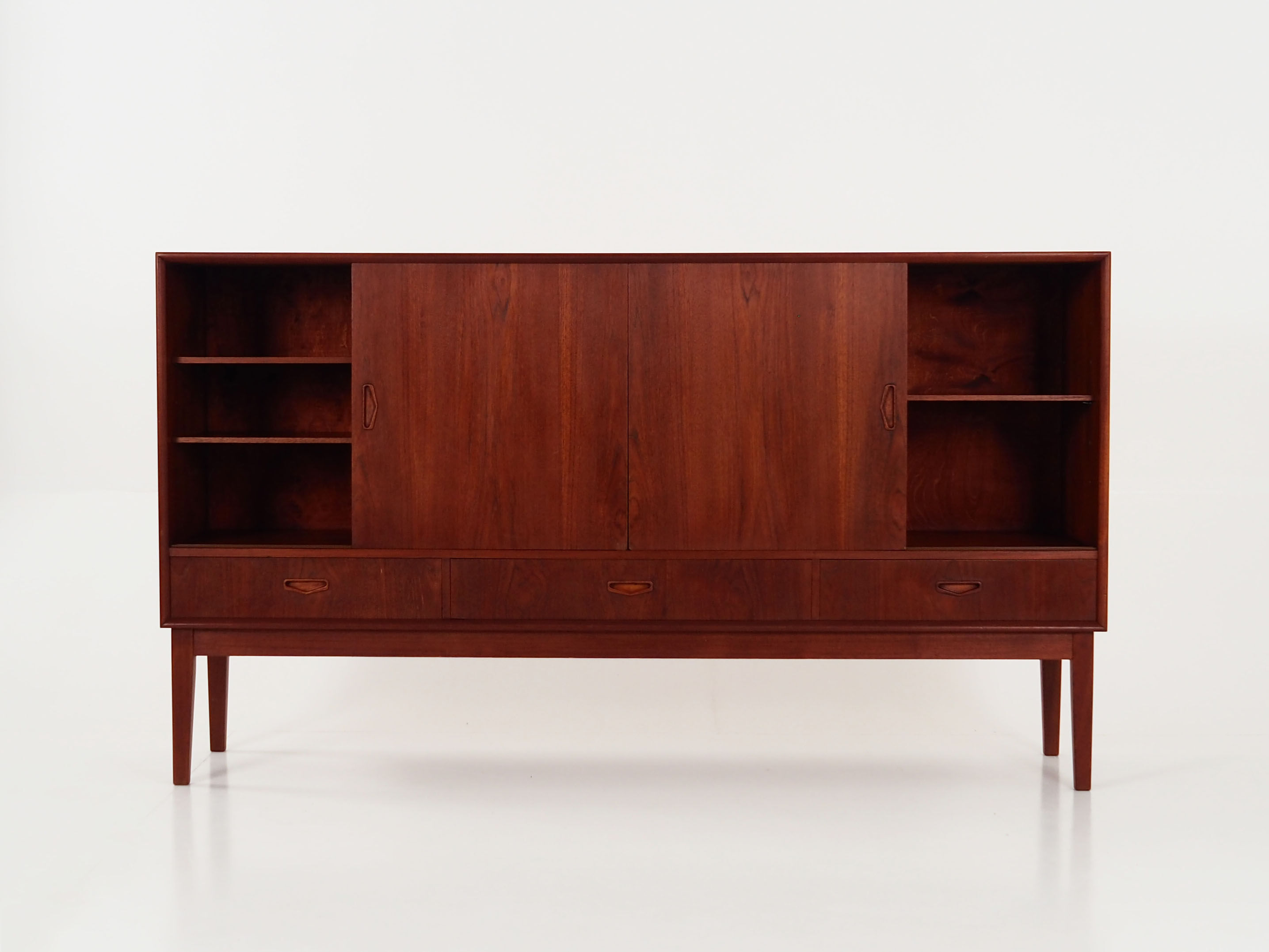 Highboard teak scandinavian design of the 70s