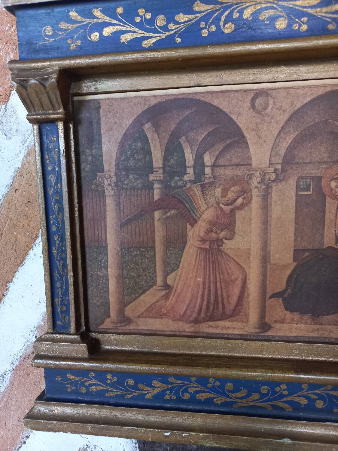 Religious frame painting