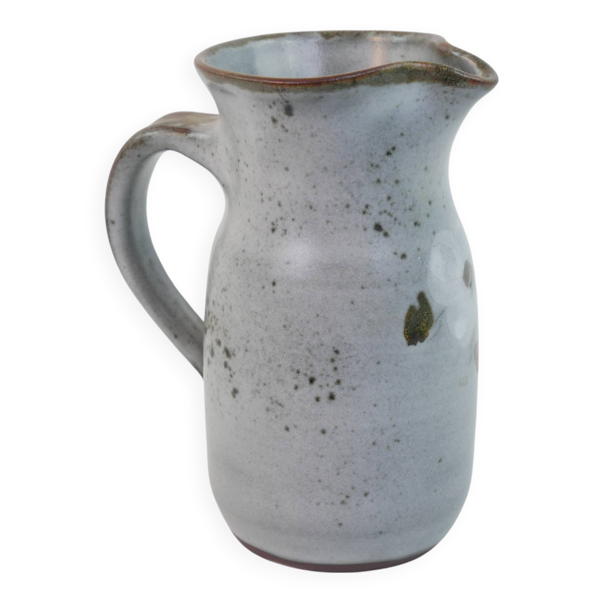 Small pitcher Milk jug Ceramic jug Atelier Thierry and Chantal Robert
