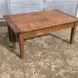 1m19x53 cm old rustic farmhouse coffee table