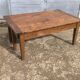 Table basse de ferme 1m19x53 cm ancienne rustique