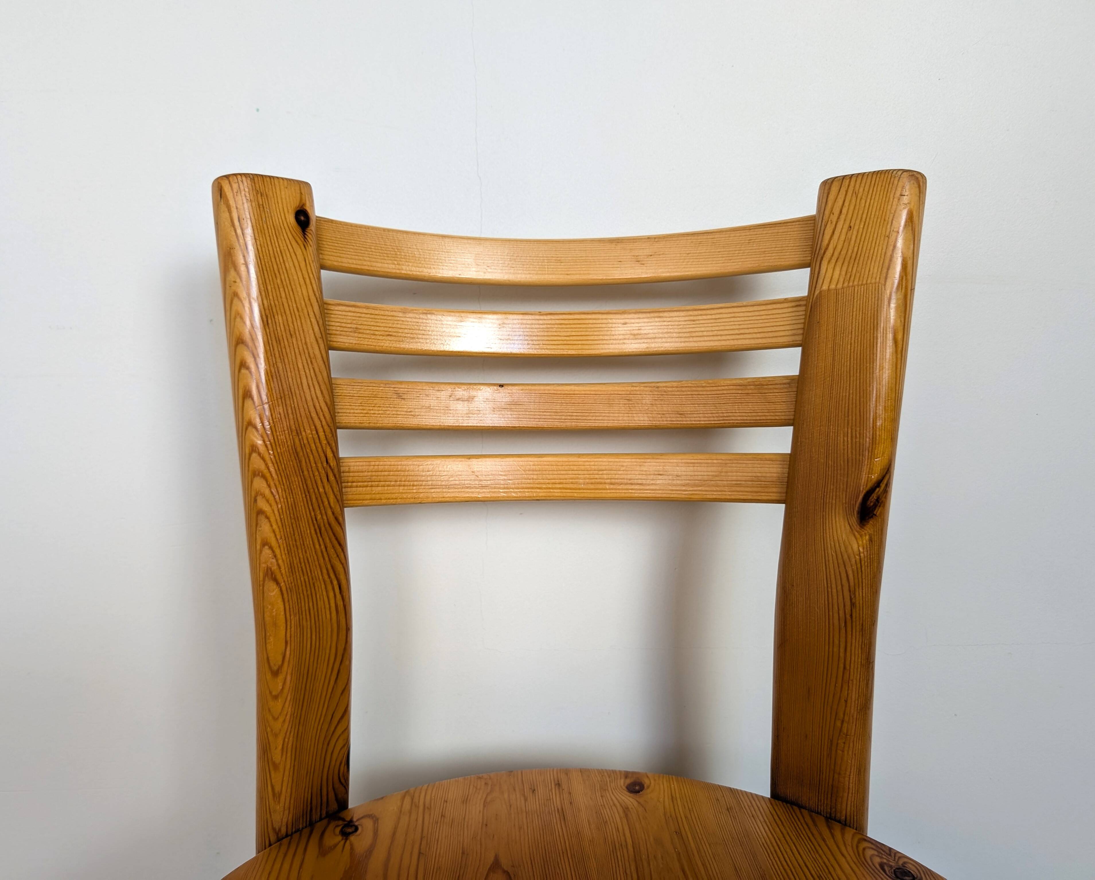 80s pine chairs