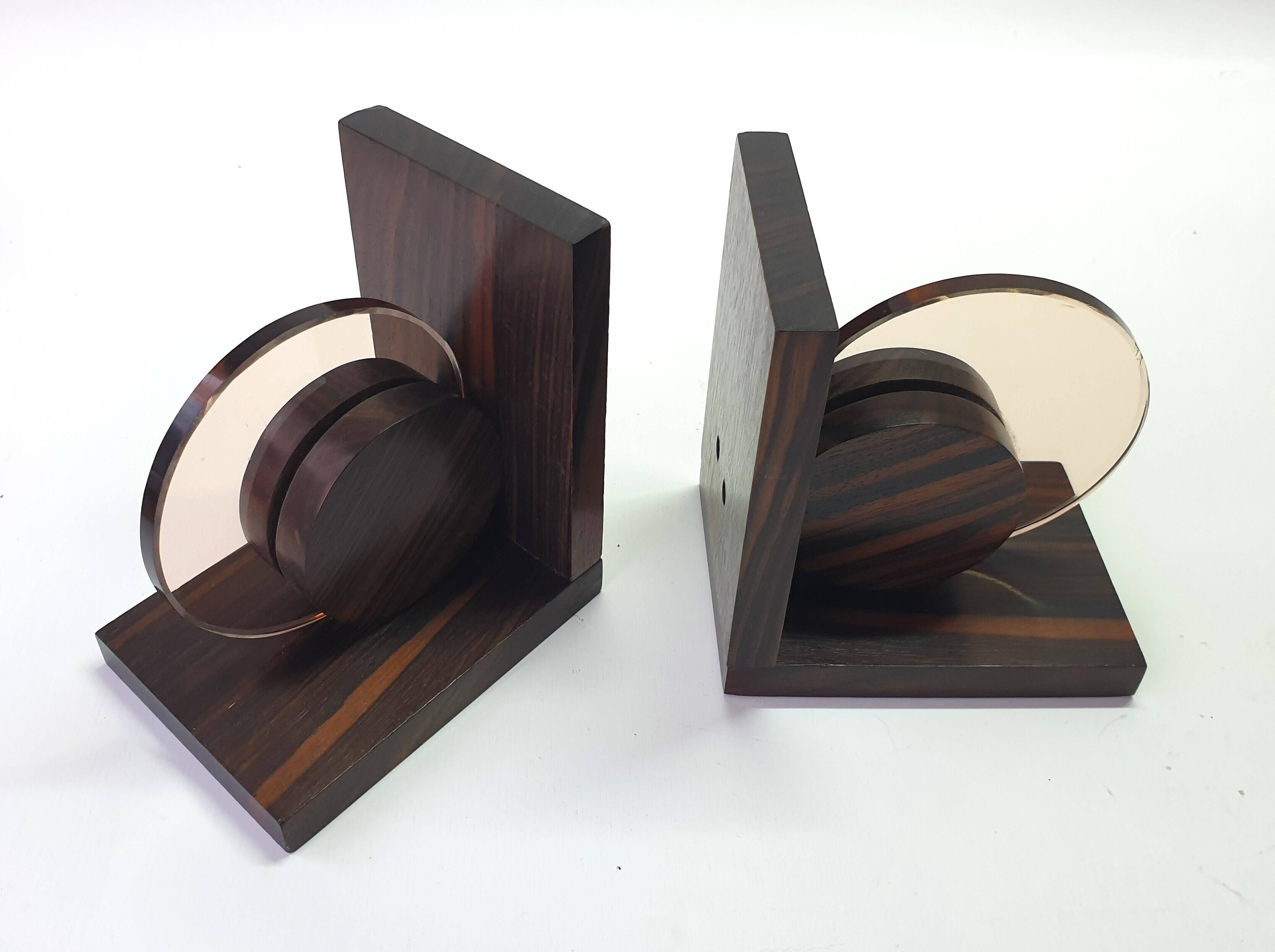 set of Art Deco bookends