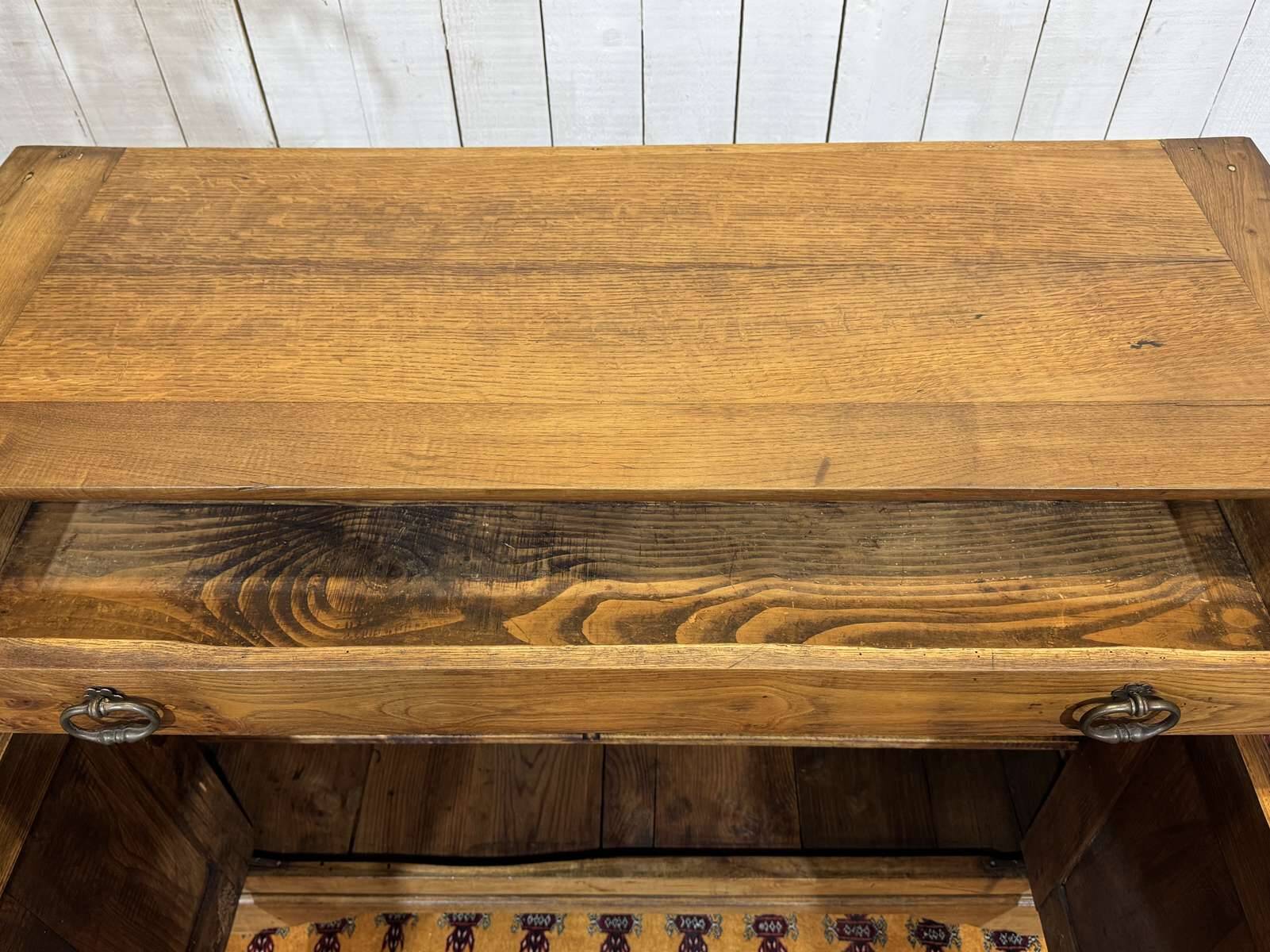 Buffet early 20th century in chestnut wood