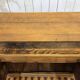 Buffet early 20th century in chestnut wood