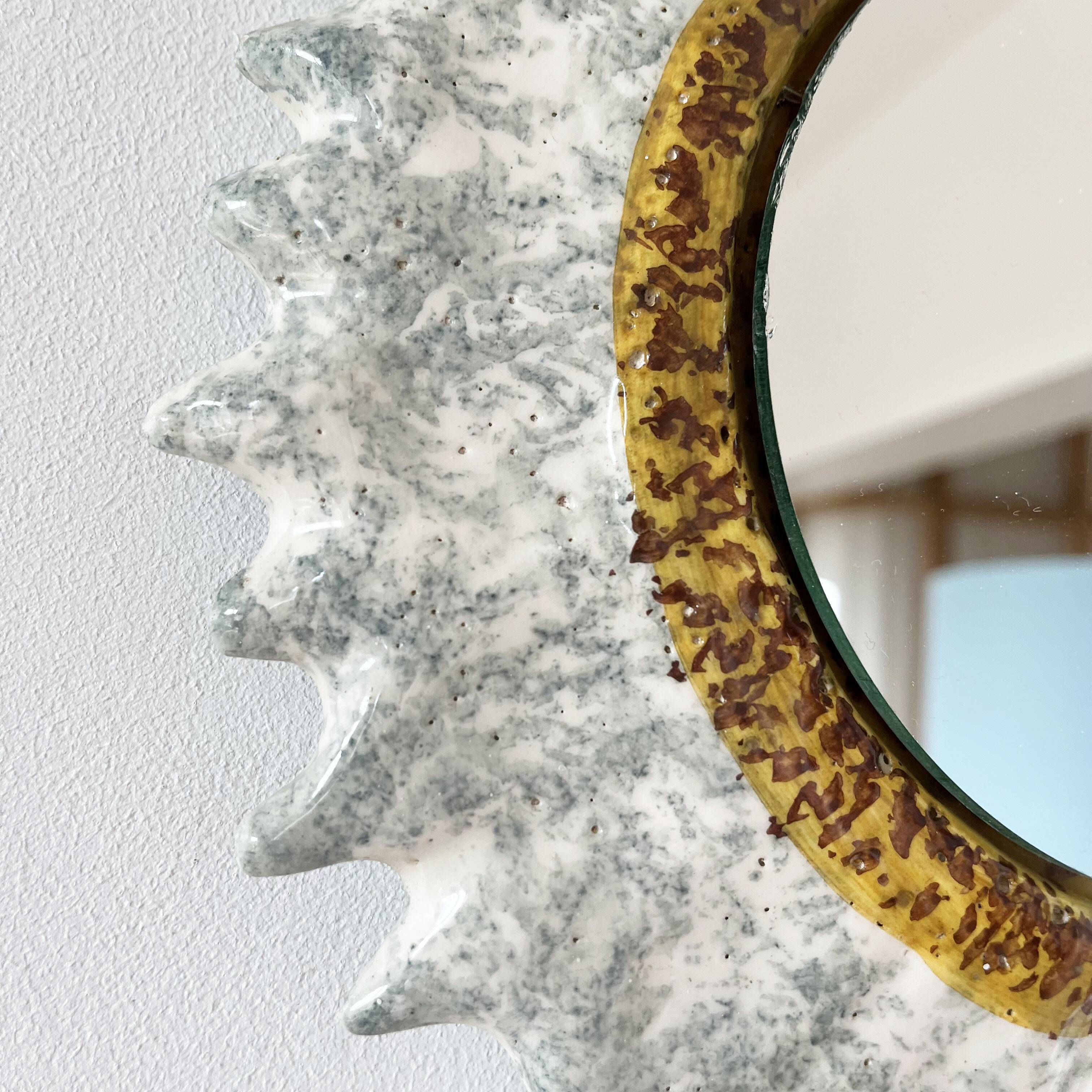 Ceramic sun mirror 1960