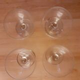 old champagne glasses