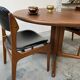 Round Extendable Table, Denmark 1960s/1970s, Mid-C, Vintage