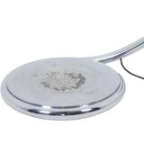 Elio Martinelli. Chrome metal floor lamp. 1970s.